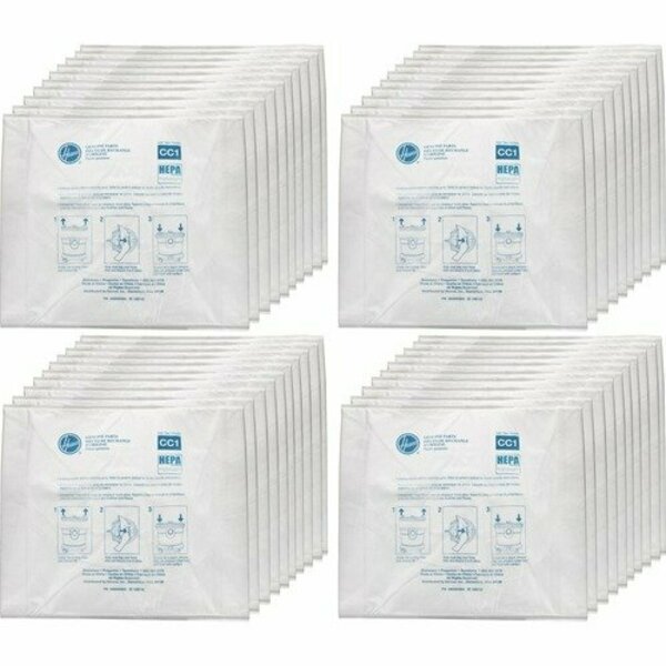 The Hoover Co BAG, COMM, CC1, HEPA, 10 PK HVRAH10363CT